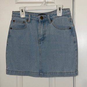 Denim Mini Skirt